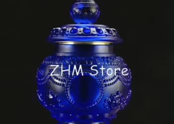 Discover the Spiritual Benefits of the 13cm Tibetan Resin Lucky Treasured Bottle