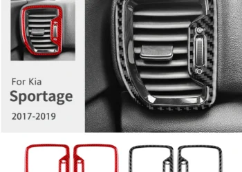Enhance Kia Sportage Interior with Durable Carbon Fiber Air Vent Trim Review