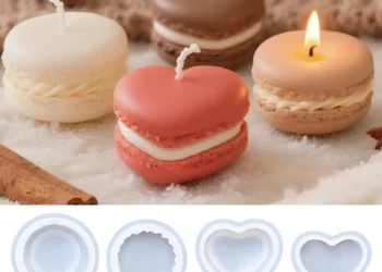 Create Stunning Candles and Treats with This Versatile 3D Silicone Mold