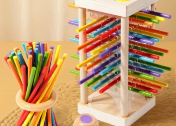Boost Your Child’s Brainpower with This Engaging Two-Player Wooden Puzzle Toy