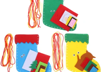 Creative Christmas Stocking Craft Kit for Kids and Family Holiday Fun