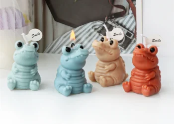 Create Unique Crafts Easily with Versatile Crocodile Silicone Molds for DIY Projects