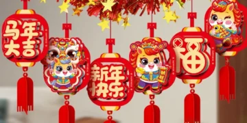 In-Depth Review & Buyer Guide: Happy New Year Hanging Banners,Spring Festival Cardstock Hanging Signs,Horse Year Party Decorations for Lunar Year Celebrations – Product Review