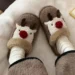 Stay Cozy This Winter with Stylish Anti-Slip Cotton Slippers for Couples