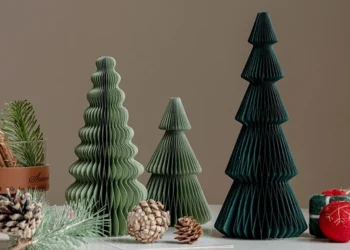 Charming Mini Honeycomb Christmas Ornaments to Brighten Your Holiday Decor
