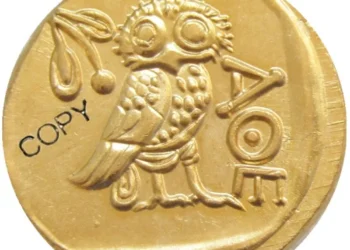 In-Depth Review & Buyer Guide: G(02)Ancient Athens Greek gold Drachm – Atena Greece Owl Drachma Gold Plated copy coins – Product Review