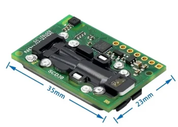Accurate Indoor Air Monitoring with A96Z SCD30 CO2 and Humidity Sensor Module