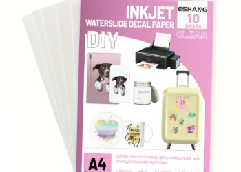 Top Clear Waterslide Decal Paper for Sharp, Durable Inkjet and Laser Transfers