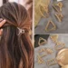 Effortless Style with Gold Heart Hair Clips for Secure Everyday Wear